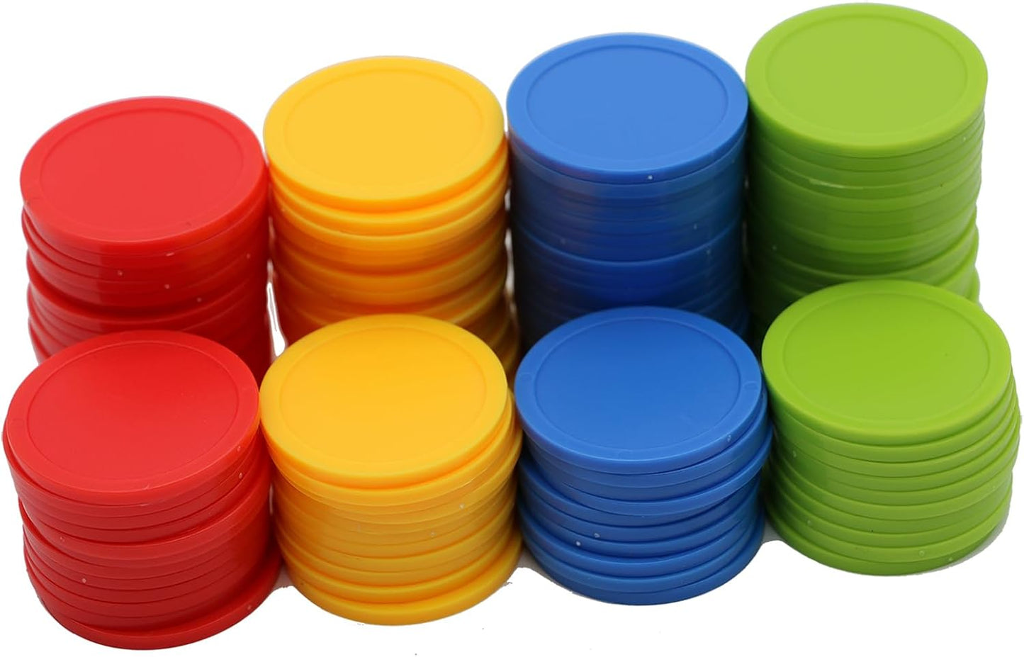 35MM/1.37-inch Box of 120 Counting Coins for Poker Chips and Game Coins (Light Blue, 35MM/1.37-inch)
