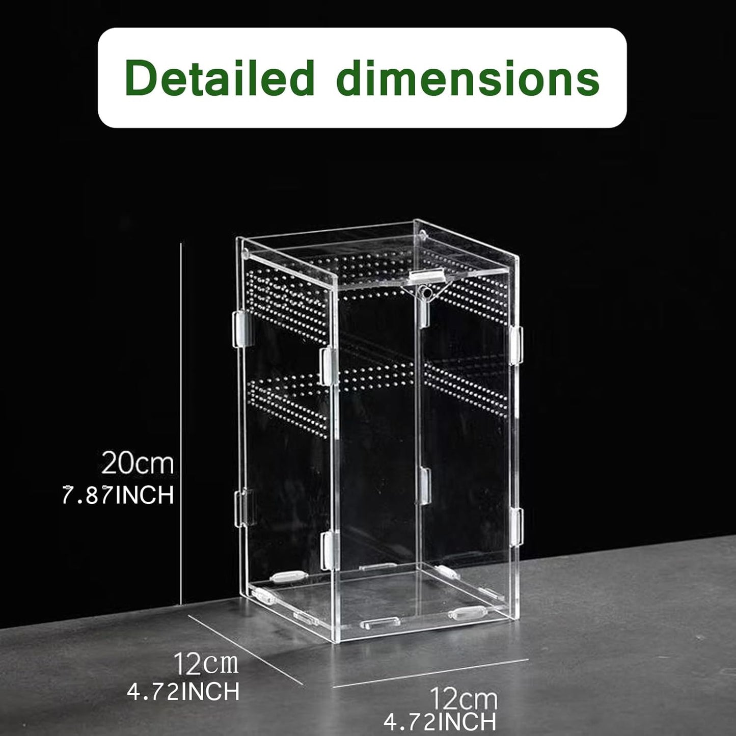 Critter Keeper Ant Farm Cane Toad Trap Little Live Pets Bug Catcher Kit for Kids Frog Habitat Turtle Tank Reptile Terrariums Lizard Cage Fish Bowl Beach Aquarium Catch and Release