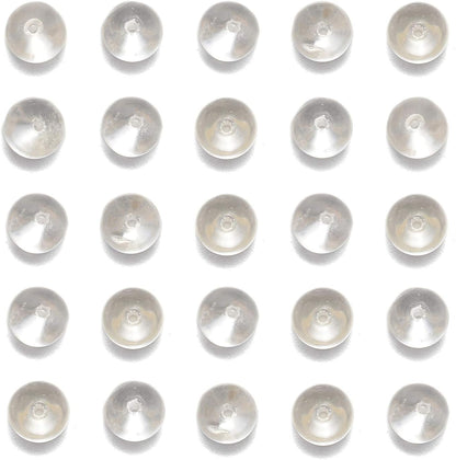 NCB 100pcs Original Natural Stone Beads Gemstone Round Loose Beads 6mm 8mm 10mm (Blue Aventurine, 6mm 100Beads) - Colors B