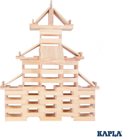 KAPLA Wooden Construction kit 200 Bricks