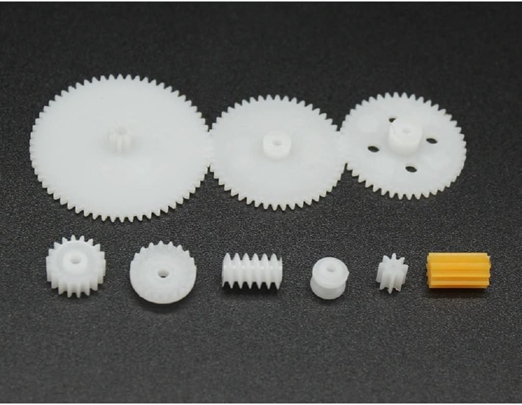 200pcs Plastic Gears 0.5 Module for DC Motor DIY Model Toys Accessories