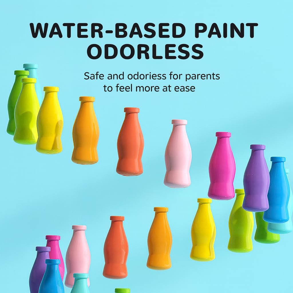 Bottle Color Match Game, Fun Family Board Game for Kids 8-12, 2-4 Player Bottle Collision Game for Kids and Adults, Perfect for Travel Camping Holidays Party Night