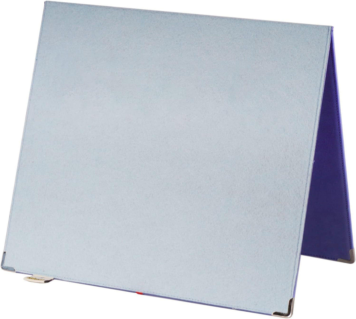 CHEFAN Foldable Felt Board for Toddlers 22 x 13, Freestanding Flannel Board for Kids, Preschool Classroom and Daycare Storytelling Display, Compatible with Felt Set, Blue