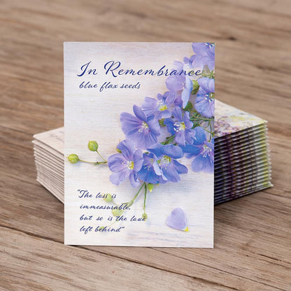 Grateful Memories Dove with Bird and Butterfly Mix Seed Favor Packets - Gardening Gifts - Wild Flower Seeds for Planting - Garden or Indoor Plant Flowers - Growing Plants in Memory