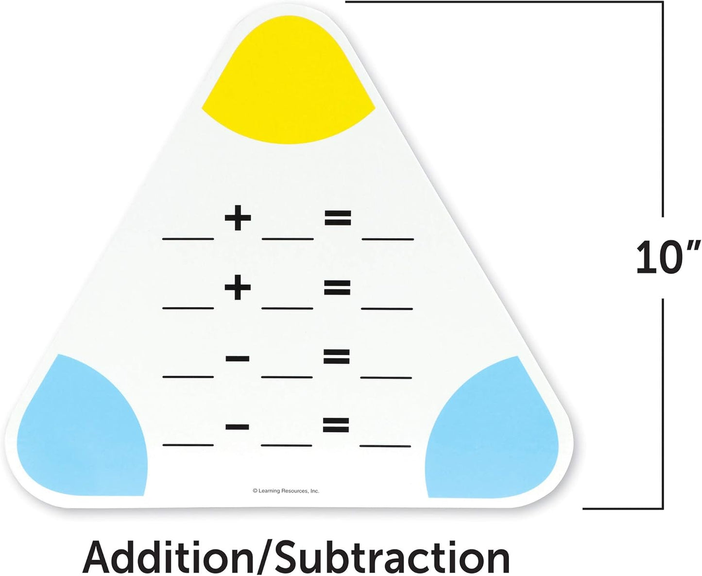 Learning Resources Write & Wipe Fact Family Boards - Elementary Math Manipulatives, Math White Boards for Students, Addition and Subtraction White Board for Kids, Dry Erase Multiplication and Division