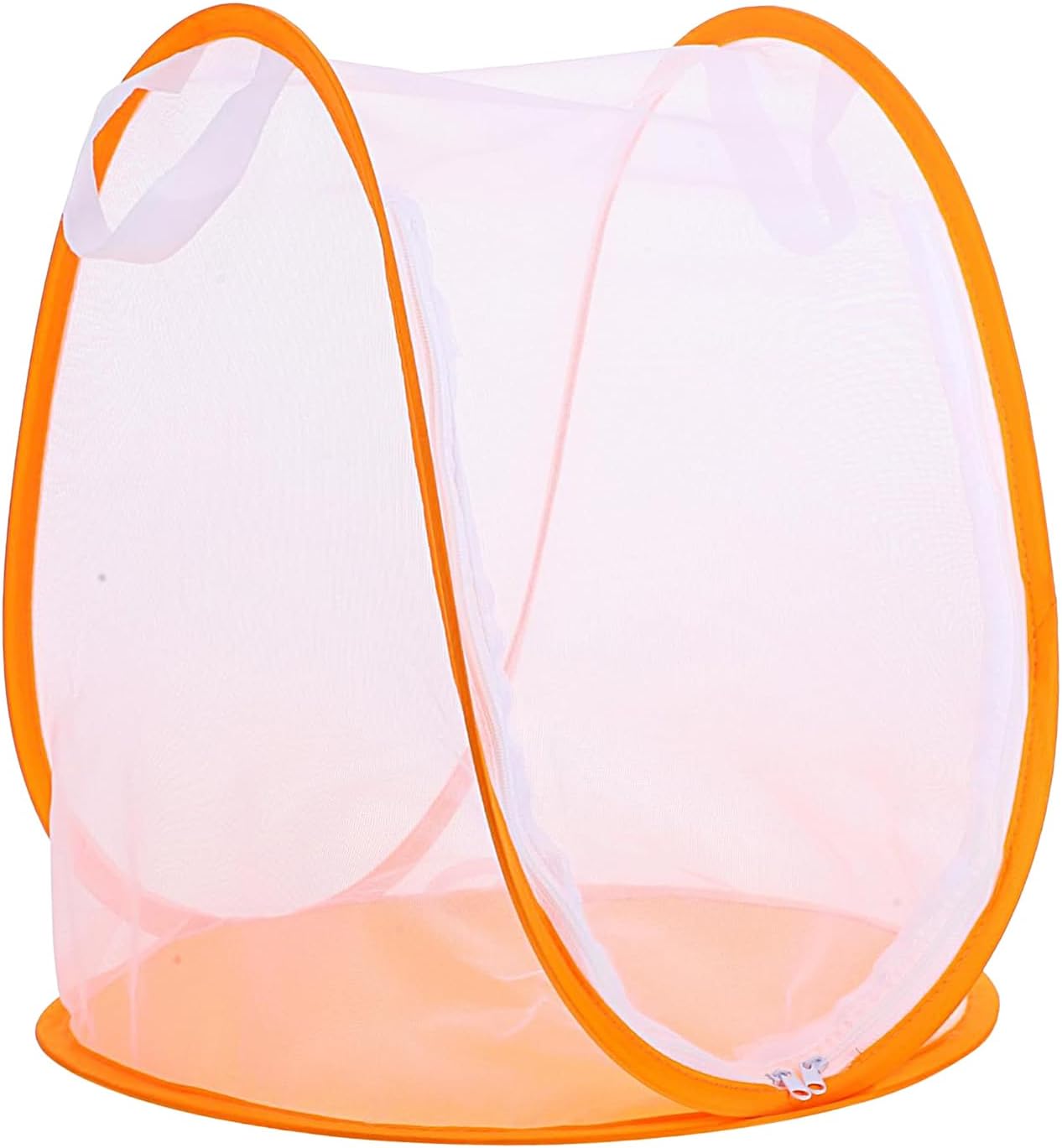 Kids Butterfly Cage - Lightweight Animal Feeder | 33x37cm Zipper Small Butterfly Net Cage, Catching Animal Feeder Educational Toys Growing Breeding House with Zipper for Children Boys Girls