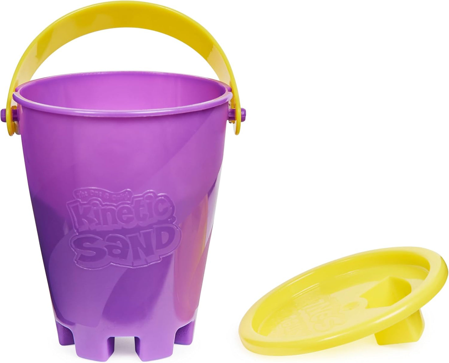 Kinetic Sand, Mini Bucket with 170 g Sand Effect Wetdry Effect for Children Ages 3+