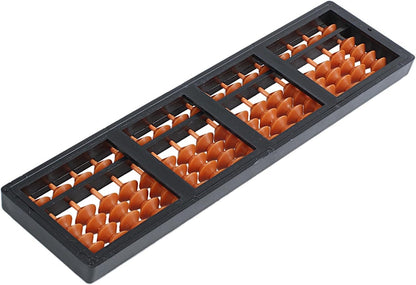3X Plastic Abacus Arithmetic Abacus Kids Calculation Tool 17 Digits