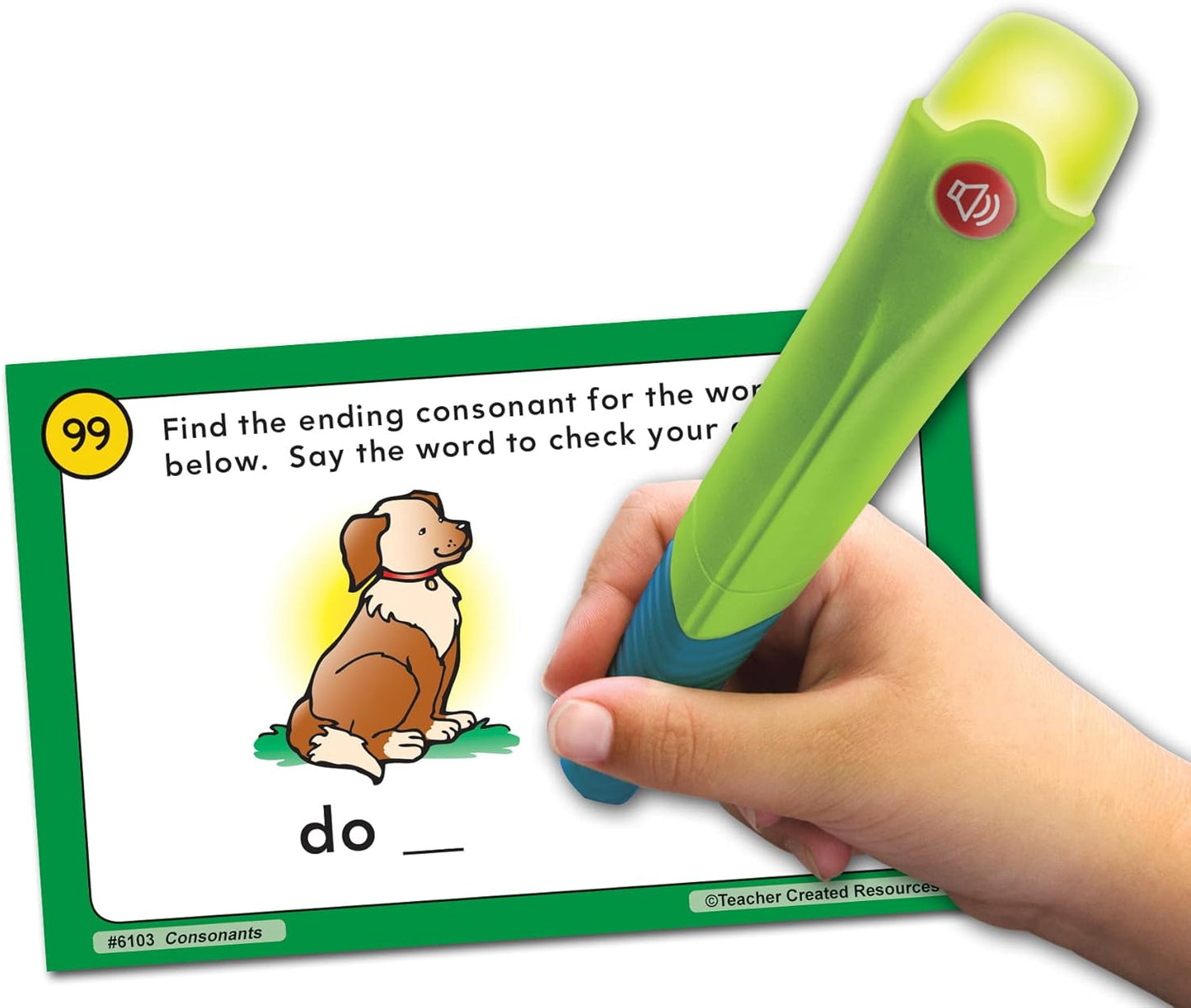 Teacher Created Resources Power Pen Learning Cards: Blends & Digraphs