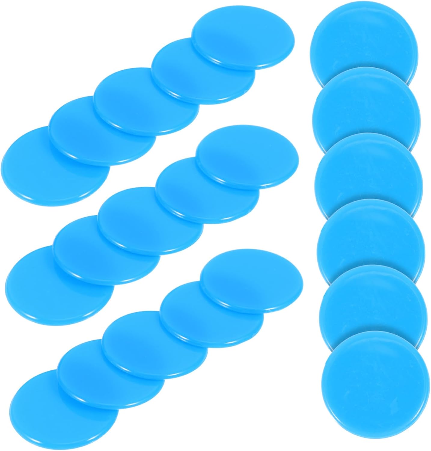 BESPORTBLE Bingo Counting Chips Game Markers for Smooth Surface Counting for Math Learning and Grouping Activities