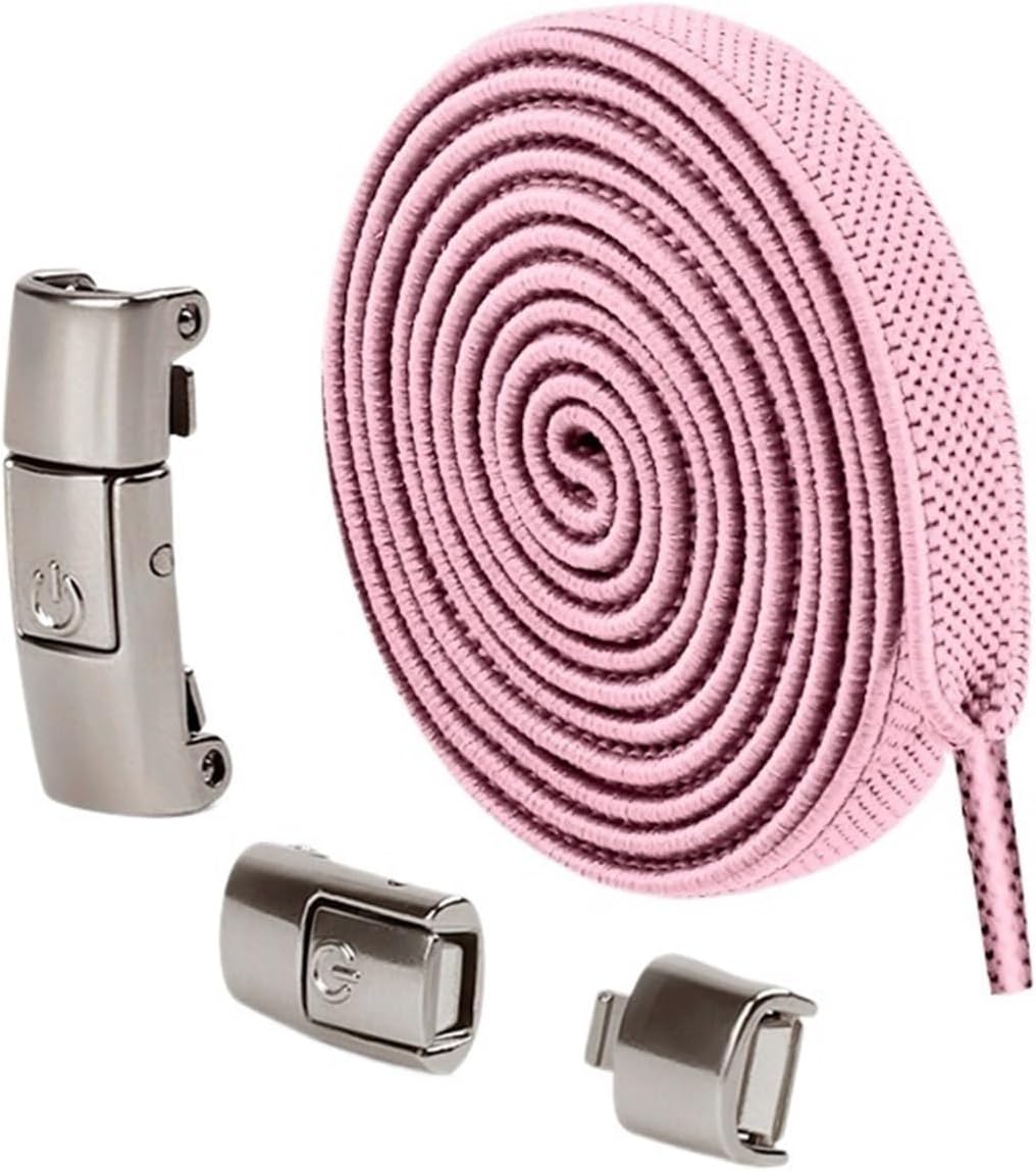 Press Lock Shoelaces Without Ties Elastic Laces Sneaker Widened Flat No Tie Shoe Kids Adult Shoelace For Shoes