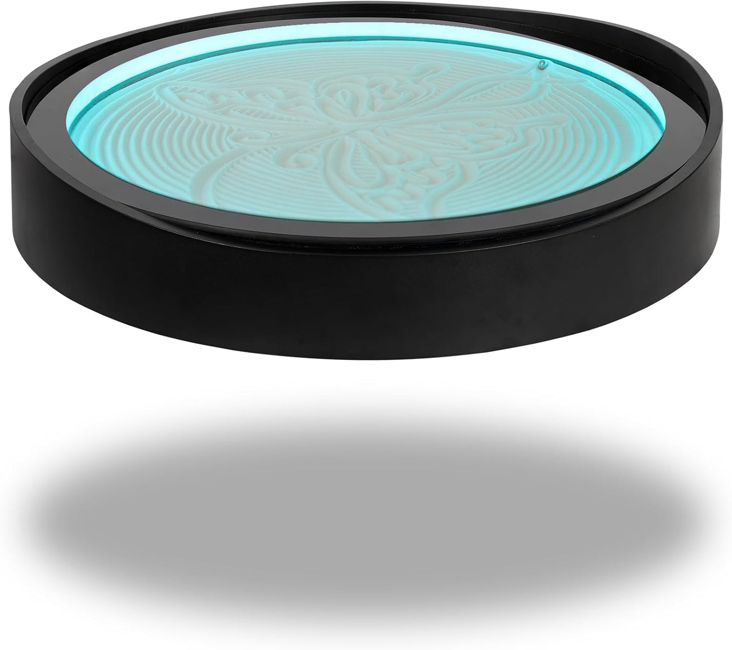 Lemofuta 20" Automatic Drift Sandscape – Zen Sand Art Display with App Control, DIY Custom Pattern Creation & LED Ambient Lighting – Perpetual Motion Decor for Relaxation, Focus & Meditation
