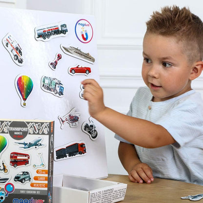 Solar System Fridge Magnets for Kids - Magdum - 22 Realistic Space Magnets for Toddlers - Real Refrigerator Magnets - Planets for Kids – Magnetic Universe - Science Toys for Children - Astronomy Gifts