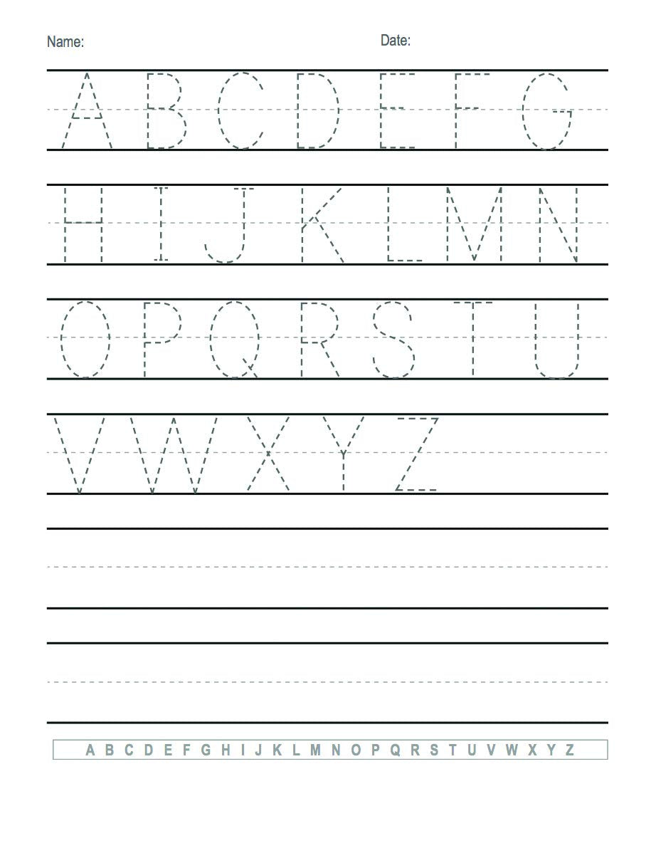Trace Letters: Alphabet Handwriting Practice workbook for kids: Preschool writing Workbook with Sight words for Pre K, Kindergarten and Kids Ages 3-5. ... Words & Math for Preschool & Kindergarten)