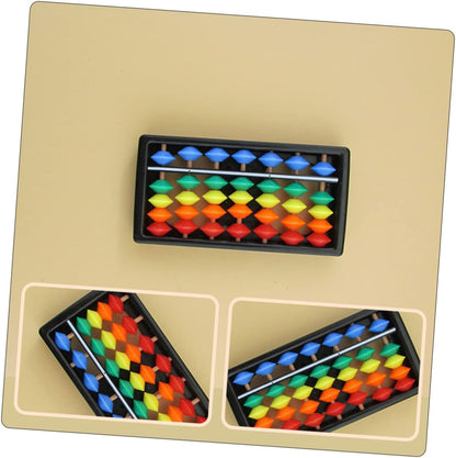 BESPORTBLE 3pcs Boys and Girls Abacus Educational Math Learning Tool for Boy Girl Counting Skills Cognitive Development and Memory Material for Early Arithmetic