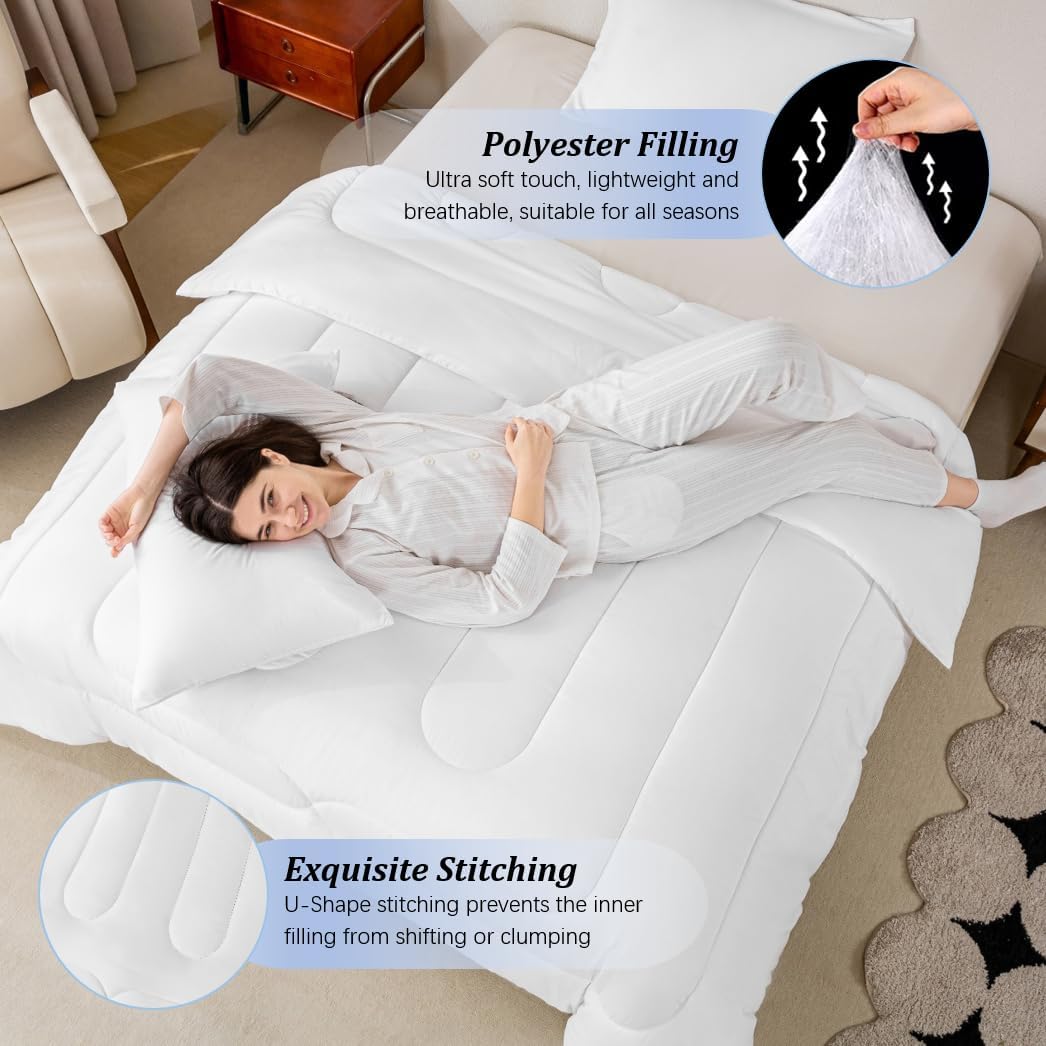 Erosebridal Chemistry Comforter Set with Sheets Full Size Periodic Table of Elements Bed in A Bag 7 Piece Science Chemistry Lovers Bedding Set for Kids Boys Children Bedroom Modern Black Bed Sets