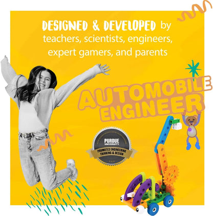 Thames & Kosmos Kids First Aircraft Engineer | STEM | 32 Page Full-Color Illustrated Storybook | Ages 3+ | Preschoolers & Kindergartners | Develop Fine Motor Skills | Parents' Choice Gold Award
