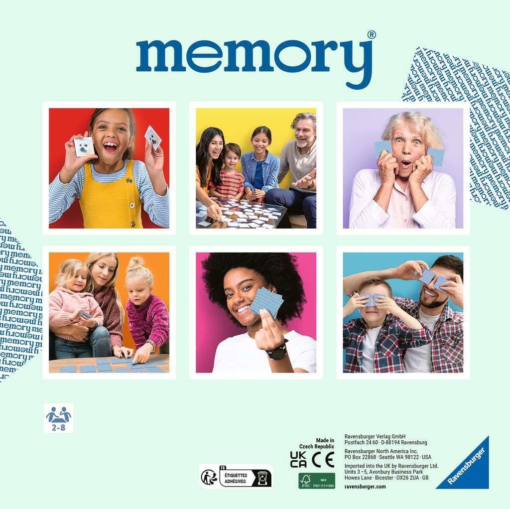 Ravensburger Dinosaur Memory Game – Fun & Fast Brain Teaser for Kids 3+ | Vibrant Dinosaur Images | Easy to Learn for Birthdays and Holidays | Quality Family Time Activity