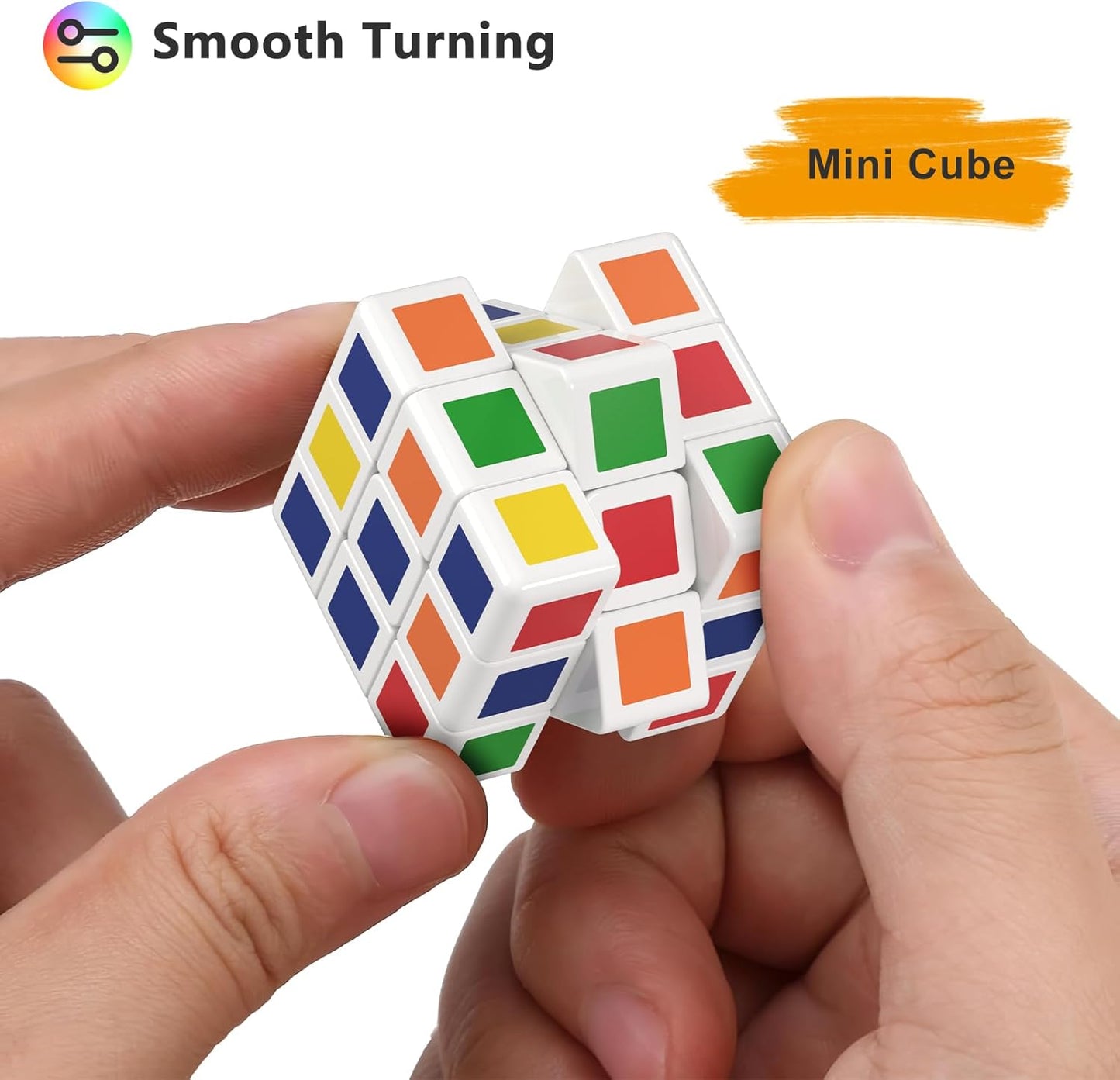 32 Pack Mini Cube Puzzle Party Favors for Kids, 1.18in 3x3x3 Magic Cube Toy for Student School Rewards Classroom Prize Goodie Bag Stuffers, Gift for Birthday Valentines Easter Christmas