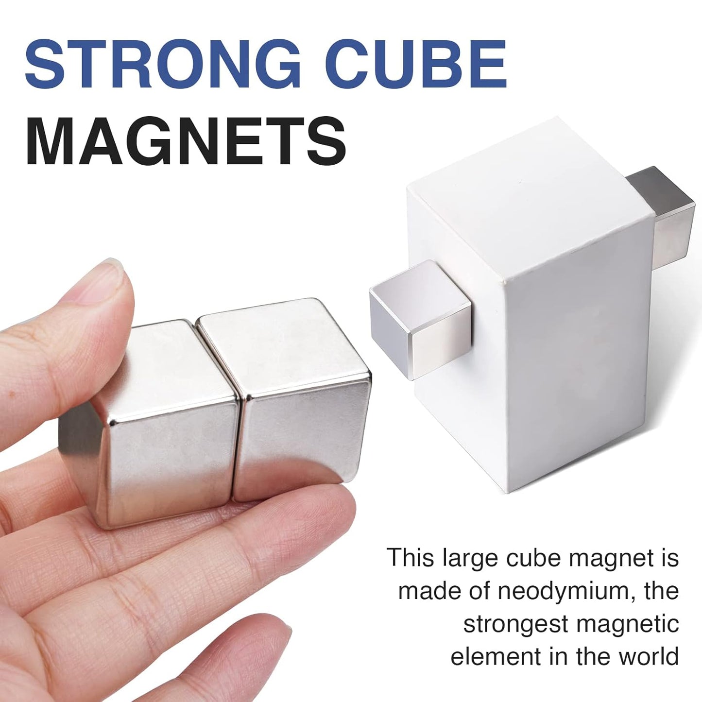 MIKEDE Neodymium Magnet Super Strong, Super Strong Powerful Rare Earth Magnets for Stud Finder and Science Project- One Piece