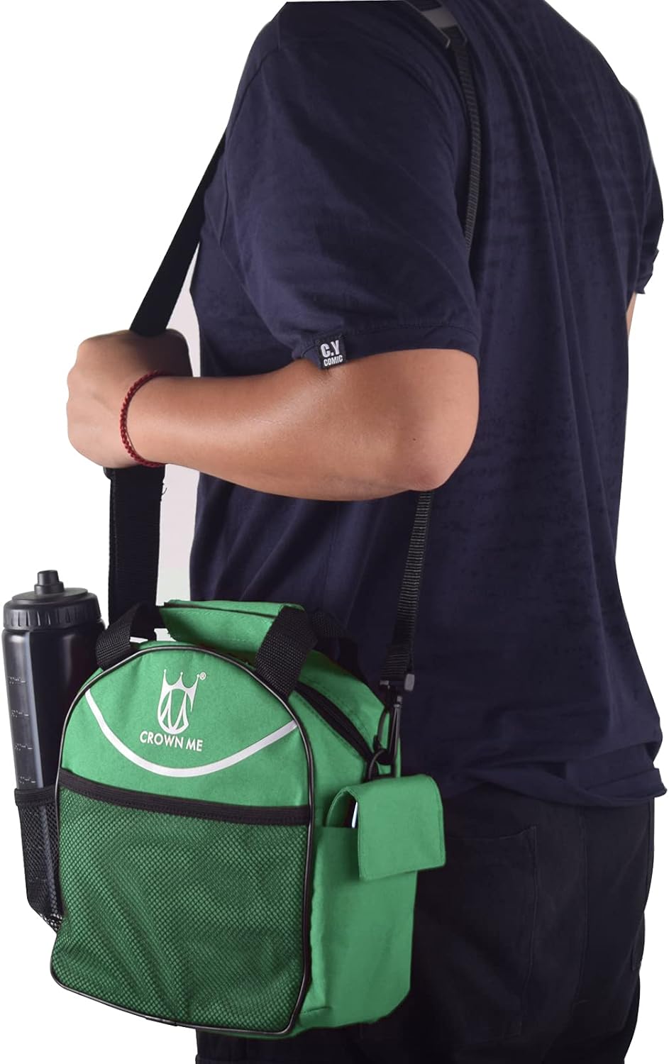 CROWN ME Disc Golf Set with 6 Discs and Mini Disc and Starter Disc Golf Bag
