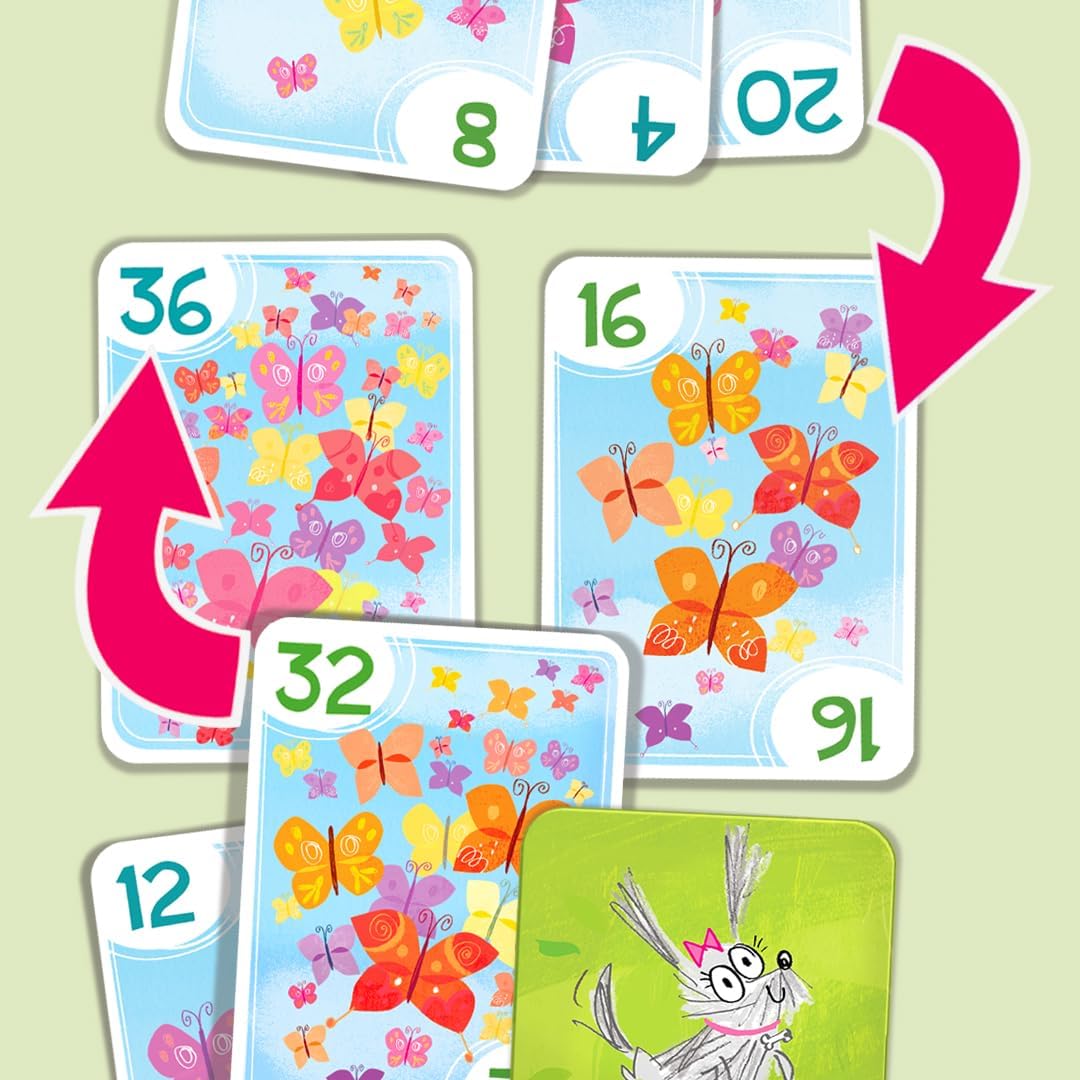 Melon Rind Jump 1, Math Game for Kids Learning Adding and Subtracting by 1, Lively, Card Game, Quick Activity for Boosting Math Confidence, Easy Screenless Fun, Perfect for Kindergarteners, Ages 5+