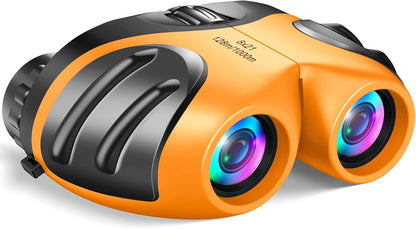 LET'S GO! Binocular for Kids, Compact High Resolution Shockproof Binoculars