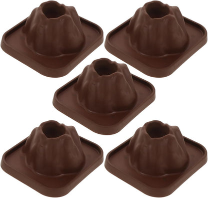 Toddmomy 5Pcs Volcanic Model Volcano Science Kit Eruption Toy DIY Demonstration Props Educational Craft Kits