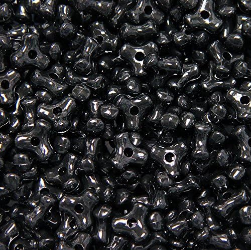 Tri Beads, Easy-to-Use Reusable Jewelry Making Supplies for Art, Craft Decorations & More, 11 mm Bracelet Beads, Crafted in The USA, Neon Yellow, 500 pcs (Pack of 1)
