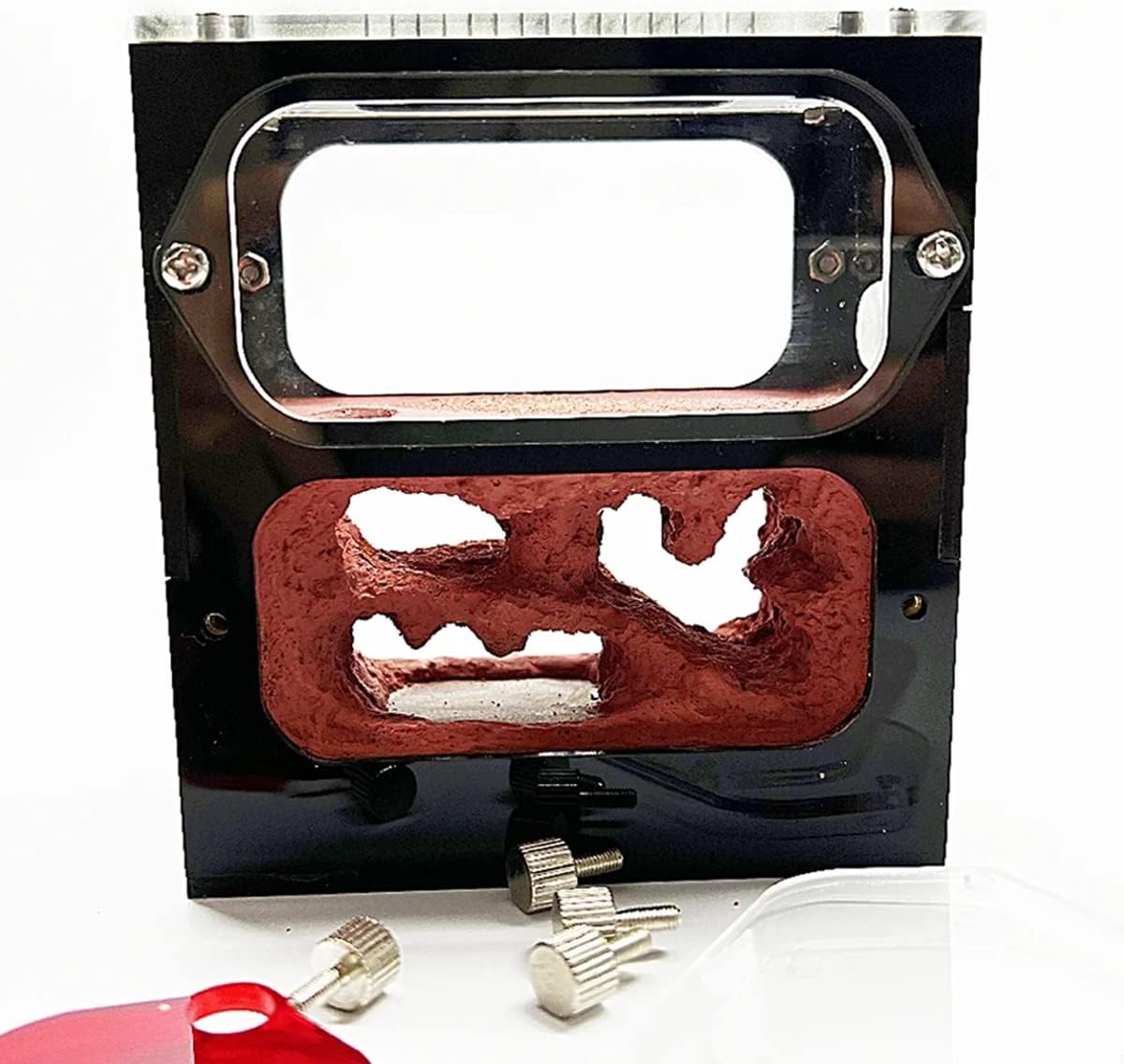 KXCR Ant Farm Ecological Ant Nest Farm Concrete Ant Castle Ant Formicarium Acrylic Habitat Ant House Box Ant Workshop Kit Ant Feeding Villa for Kids & Adults Science Experiment