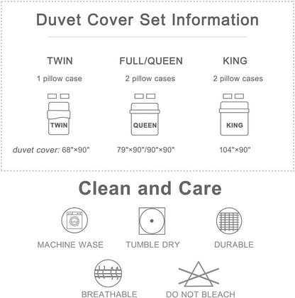 Drum Kit Duvet Cover,Kids Musical Instruments Bedding Set,Rock Music Comforter Cover for Boys Girls Room Decor,Neon Lighting Lightweight Bedspread Cover Twin Size with 1 Pillow Case(No Comforter)