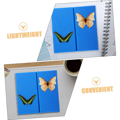 OUNONA 2pcs Eva Butterfly Specimen Spreading Board for High-Density Foam Insect Pinning Tools for Classroom Teaching and Display Museums and Collections