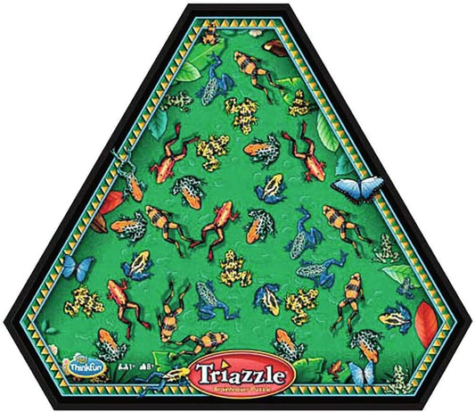 Think Fun Triazzle - Picture-Matching Brainteaser Puzzle | Engages Strategic Thinking & Memory | Perfect for Kids Ages 8 and Up | Award-Winning Game