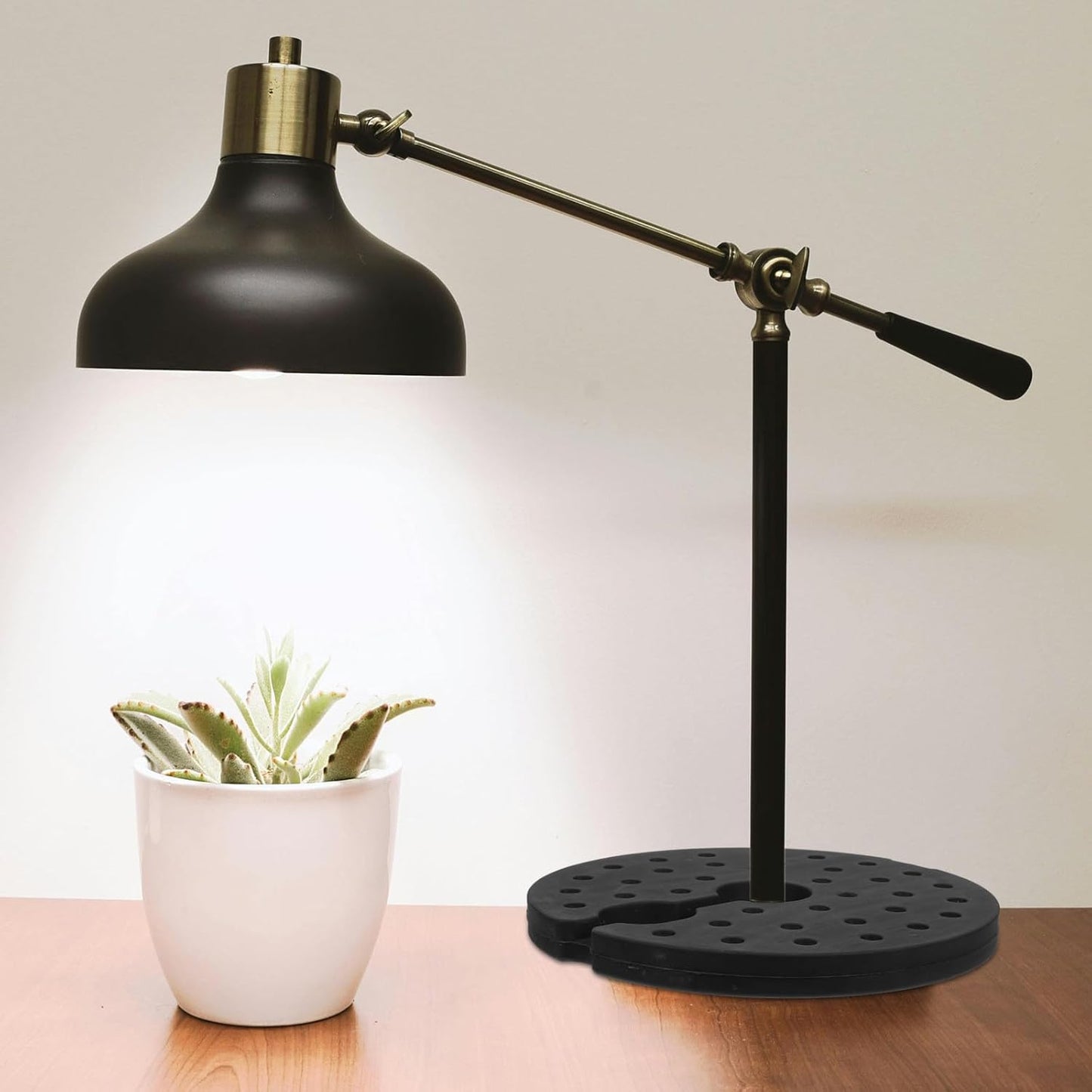 SEWACC Lamp Base Weight Block Weighted Floor Lamp Base for Home Bedroom Living Room 10. 6 Inch Diameter