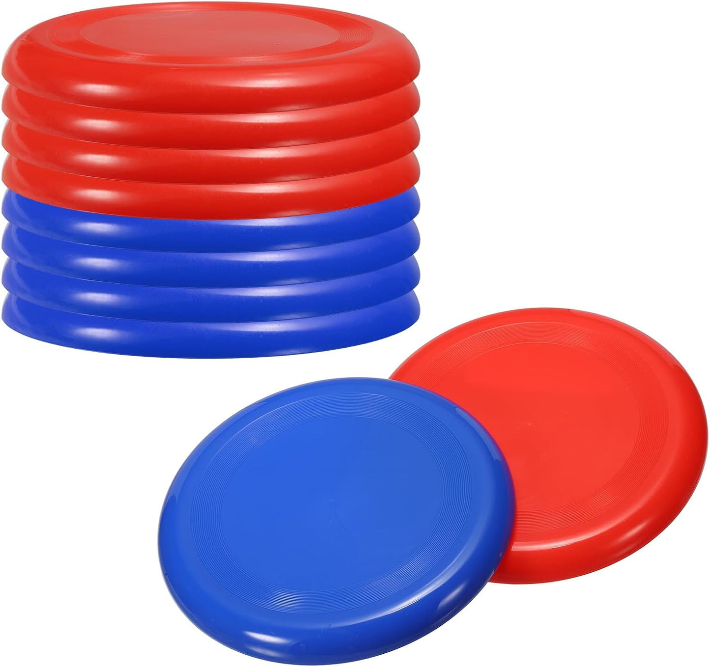 PATIKIL Flying Disc Colorful Plastic Flying Disk Flyer for Outdoor Sports Training Playing Lawn Game