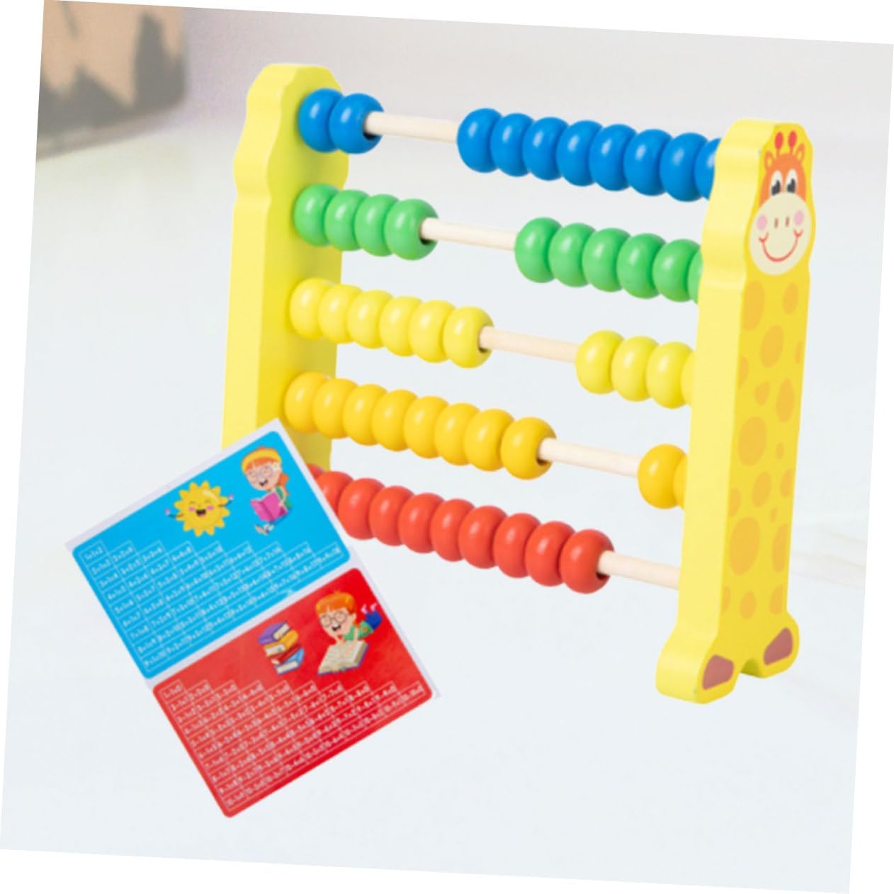 SUPVOX 1pc Colorful Wooden Abacus for Boys and Girls Educational Calculating Tool for Preschool Learning for Early Mathematics Development and Classroom Supplies
