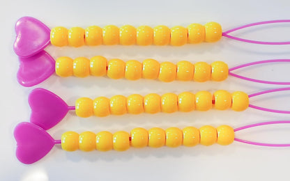 BeadBox: Sustainable Hair Beads for Kids, Reusable Organizer Storage Solution | 160 Hair Beads for Kids | Automatic Hair Bead Threader (Candy)