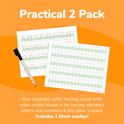 Dry Erase Number & Alphabet Flashcards for Kids Ages 3-5, 10 Numbers & 26 Visual ABC Flash Cards, Homeschool Learning Supplies, Summer School & After School Teaching Supplies for Handwriting Practice
