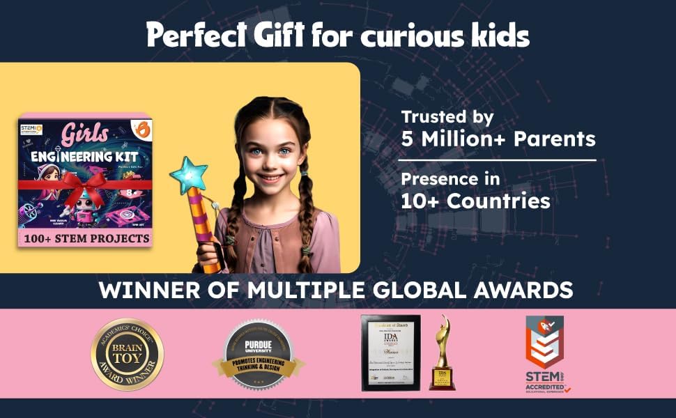 Butterfly EduFields 30in1 STEM Kits for Kids Age 8-10-12 | STEM Toys for Ages 8-13 | Electricity & Magnetism | Science Project Kit for Boys & Girls Aged 8-10-12-14 | Best Educational Birthday Gift