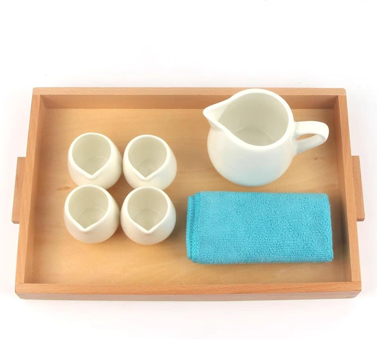 Montessori Wooden Pouring Game, Transfer Work and Fine Motor Learning, Motor Skills Development