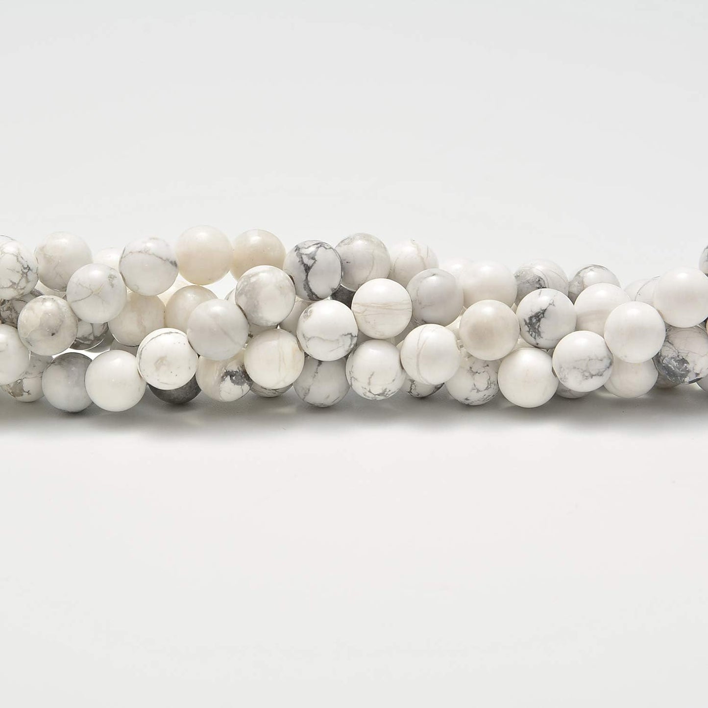 NCB 100pcs Original Natural Stone Beads Gemstone Round Loose Beads 6mm 8mm 10mm (Blue Aventurine, 6mm 100Beads) - Colors A