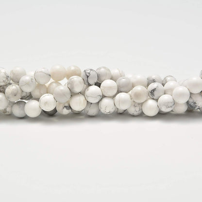 NCB 100pcs Original Natural Stone Beads Gemstone Round Loose Beads 6mm 8mm 10mm (Blue Aventurine, 6mm 100Beads) - Colors A
