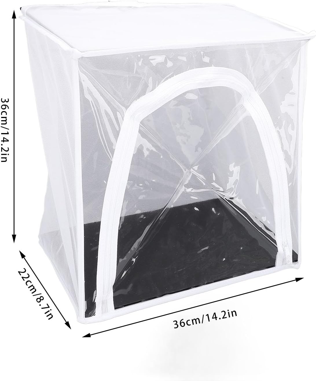 Wall Mounted Butterfly House Habitat, Multipurpose Breathable Large Space Lightweight Mesh Butterfly Cage