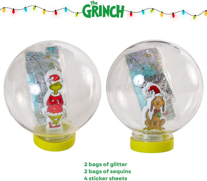 Disney Frozen Snow Globe Kit, DIY Snow Globe, Includes 2 Globes, Glitter, Sequins, Stickers – Elsa and Anna