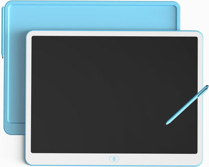 TEKFUN LCD Writing Tablet for Kids, 10-inch Coloring Drawing Pad, Mess Free Doodle Board, Airplane Travel Toys for Boys and Toddlers, Road Trip Essentials, Gifts for 3 4 5 6 7 8 Year Old Girls(Blue)