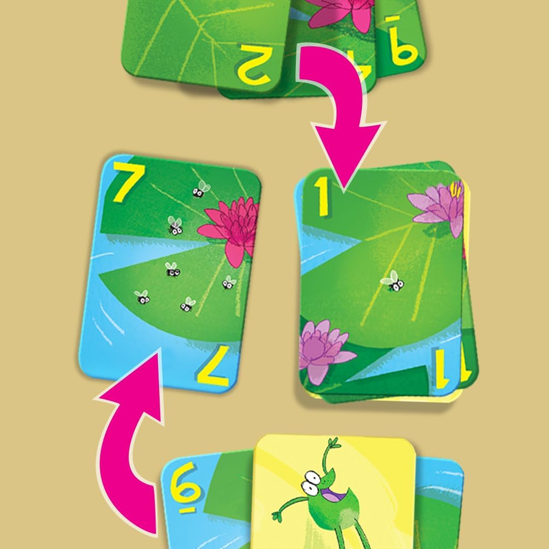 Melon Rind Jump 1, Math Game for Kids Learning Adding and Subtracting by 1, Lively, Card Game, Quick Activity for Boosting Math Confidence, Easy Screenless Fun, Perfect for Kindergarteners, Ages 5+