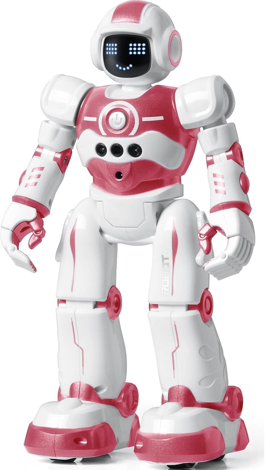 Robot Toys for Kids,Programmable Remote Control Smart Walking Dancing Robot Toy with Gesture & Sensing for Age 4 5 6 7 8 9 10 Year Old Boys for Birthday Present