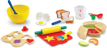 Learning Resources Pretend & Play Bakery Set - 31 Pieces, Ages 3+, Toddlers Bakery Toys, Preschool Food Kitchen for Kids, Gifts for Boys and Girls