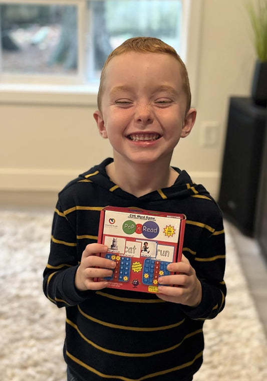 PoP ‘n Read CVC Word Game: Confident Reader Edition – Multisensory Phonics & Early Reading Practice for Kids | Science of Reading | Classroom & Homeschool | Pre Kindergarten - Grade 1