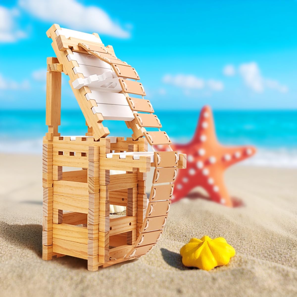 Jovi-mindly＆Notchies 96 PCS Wooden Blocks Wooden Toys with Storage Bag, Preschool Learning Toys Wood Blocks Building for Kids Ages 4-8 Creative Construction Game,FSC Certified,Birthday Toys Gifts